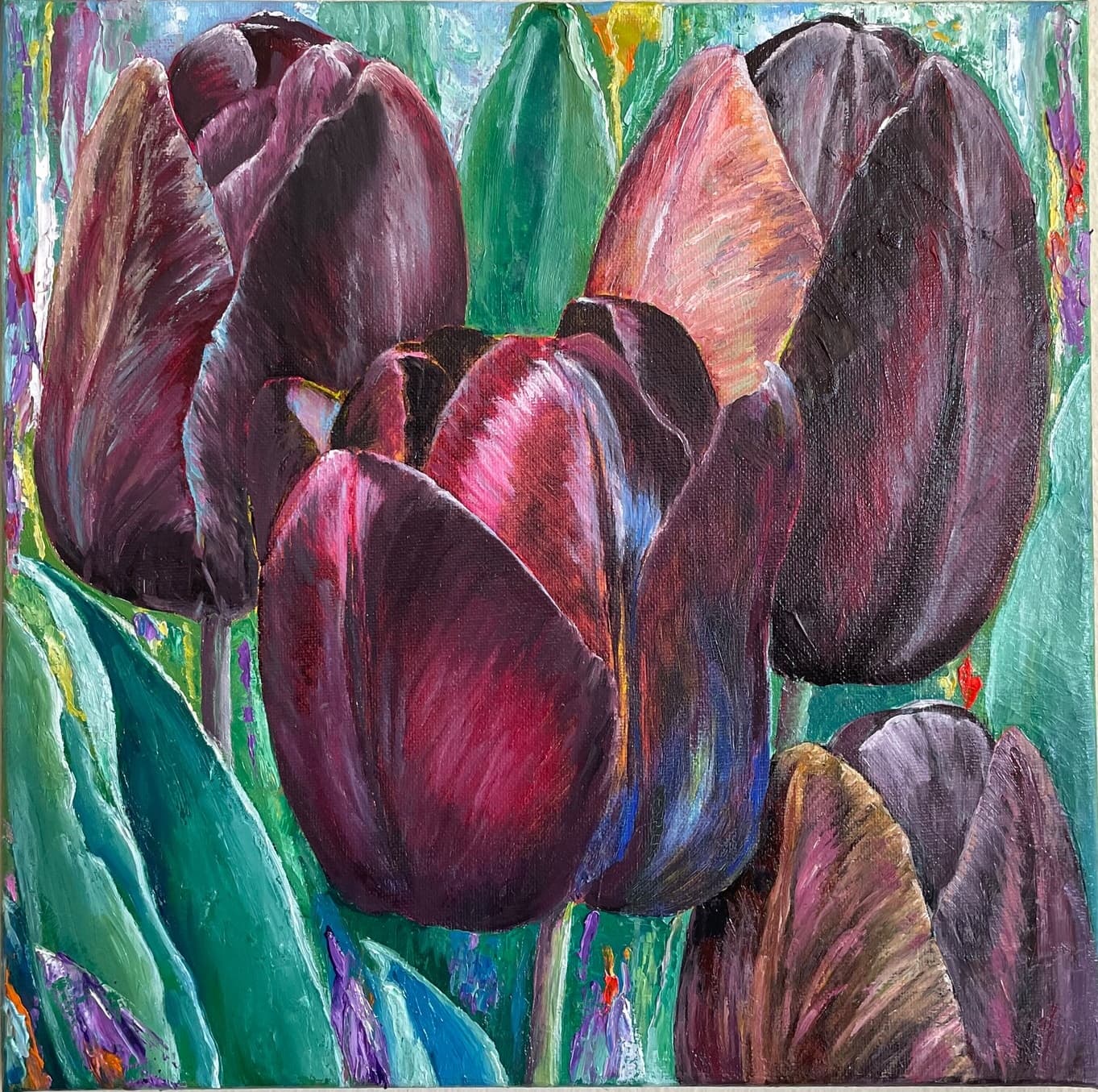 Dusky Tulip Elegance