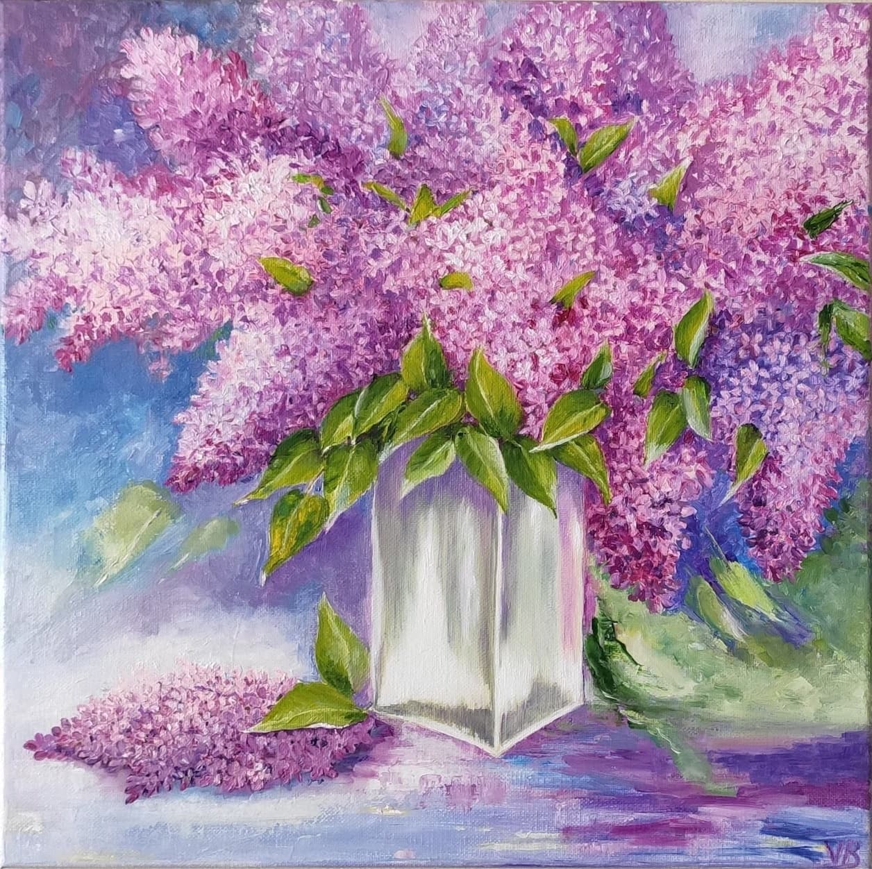 Lilac Blossoms of Serenity