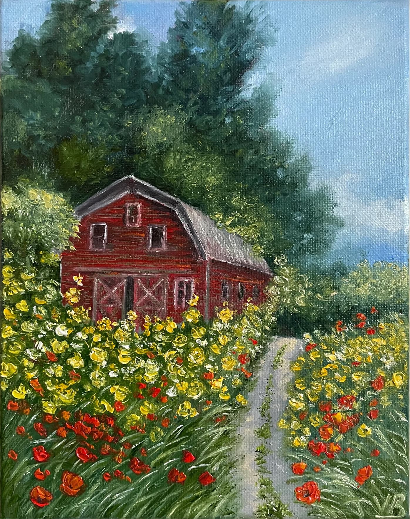 Summer’s Garden at the Farm Barn